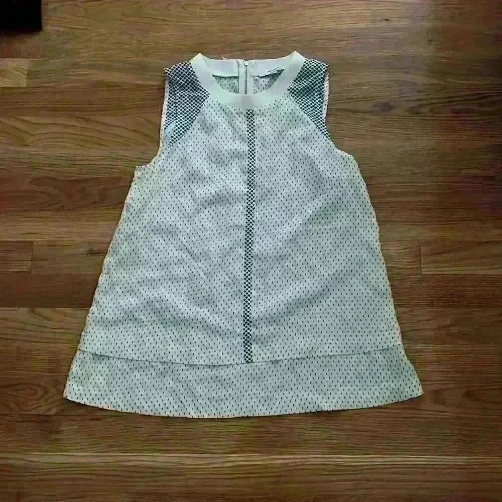Madewell silk sleeveless top